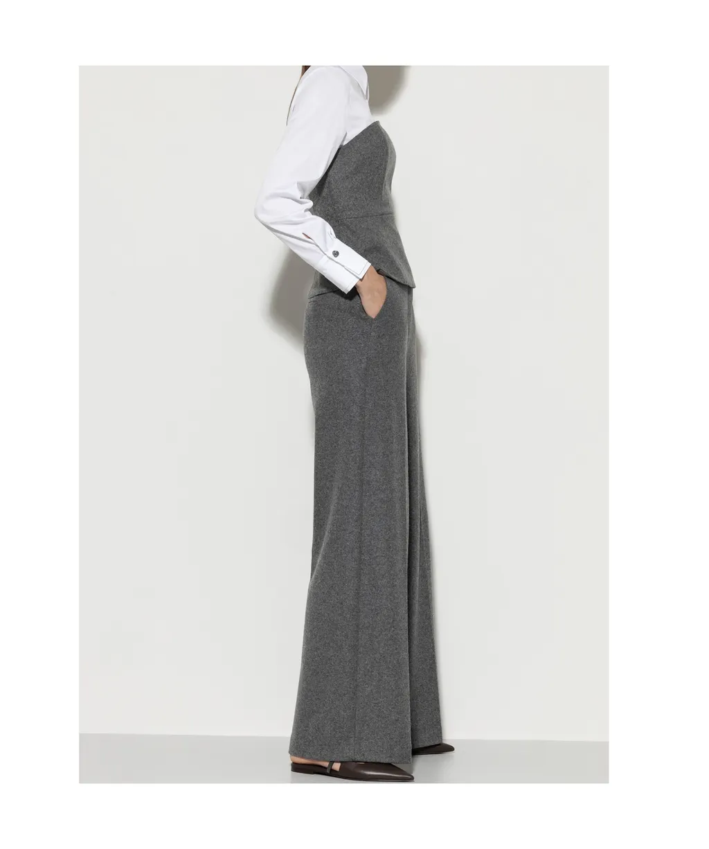 Belt-Loop Casual Pants