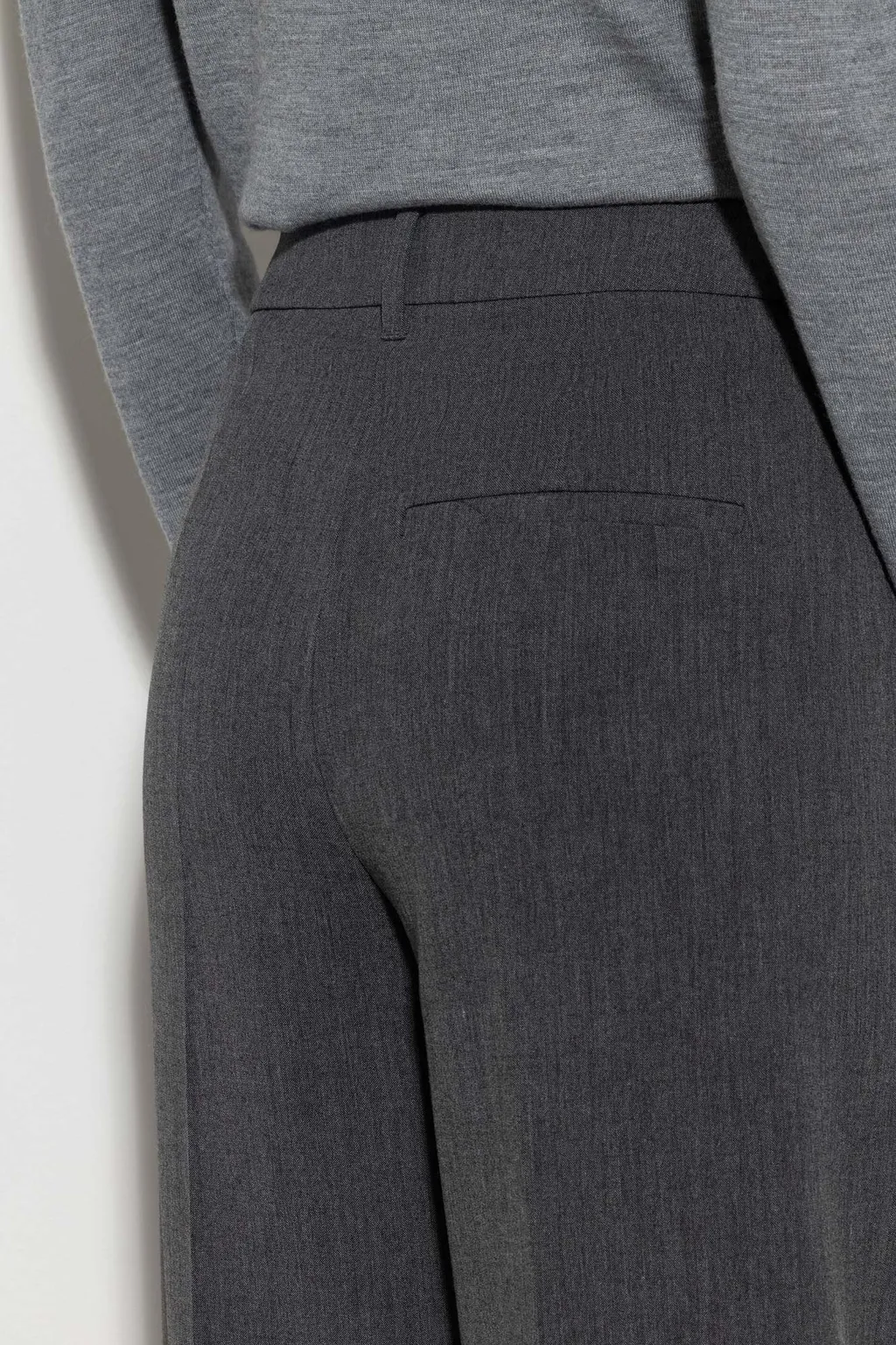 Cashmere Wide-Leg Pants