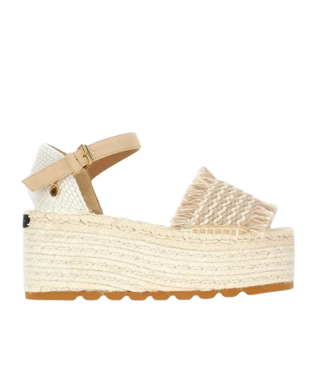Stella Mccartney Gaia Platform Espadrille Wedges