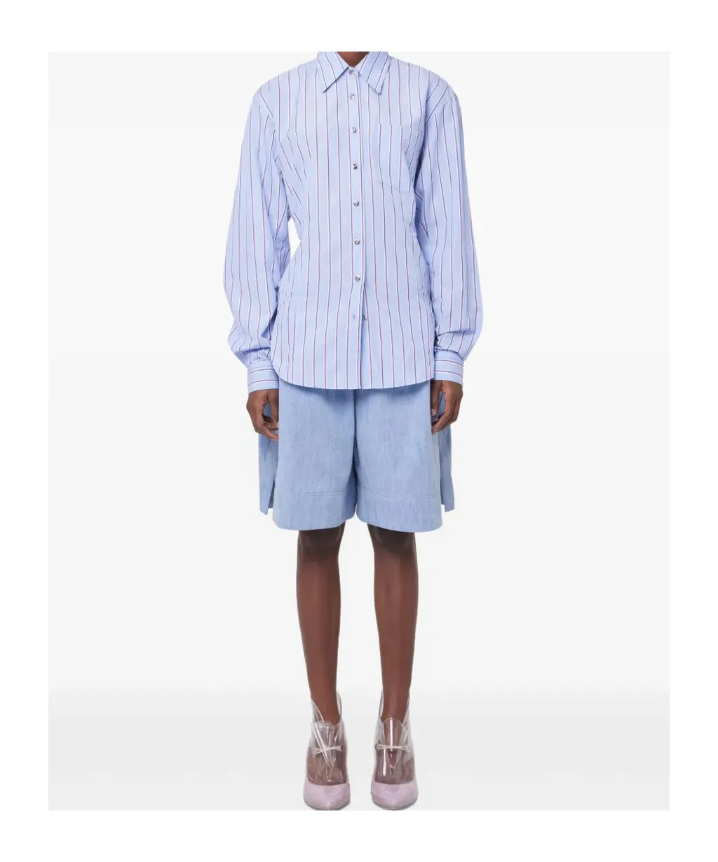 Paco Rabanne Poplin Striped Shirt