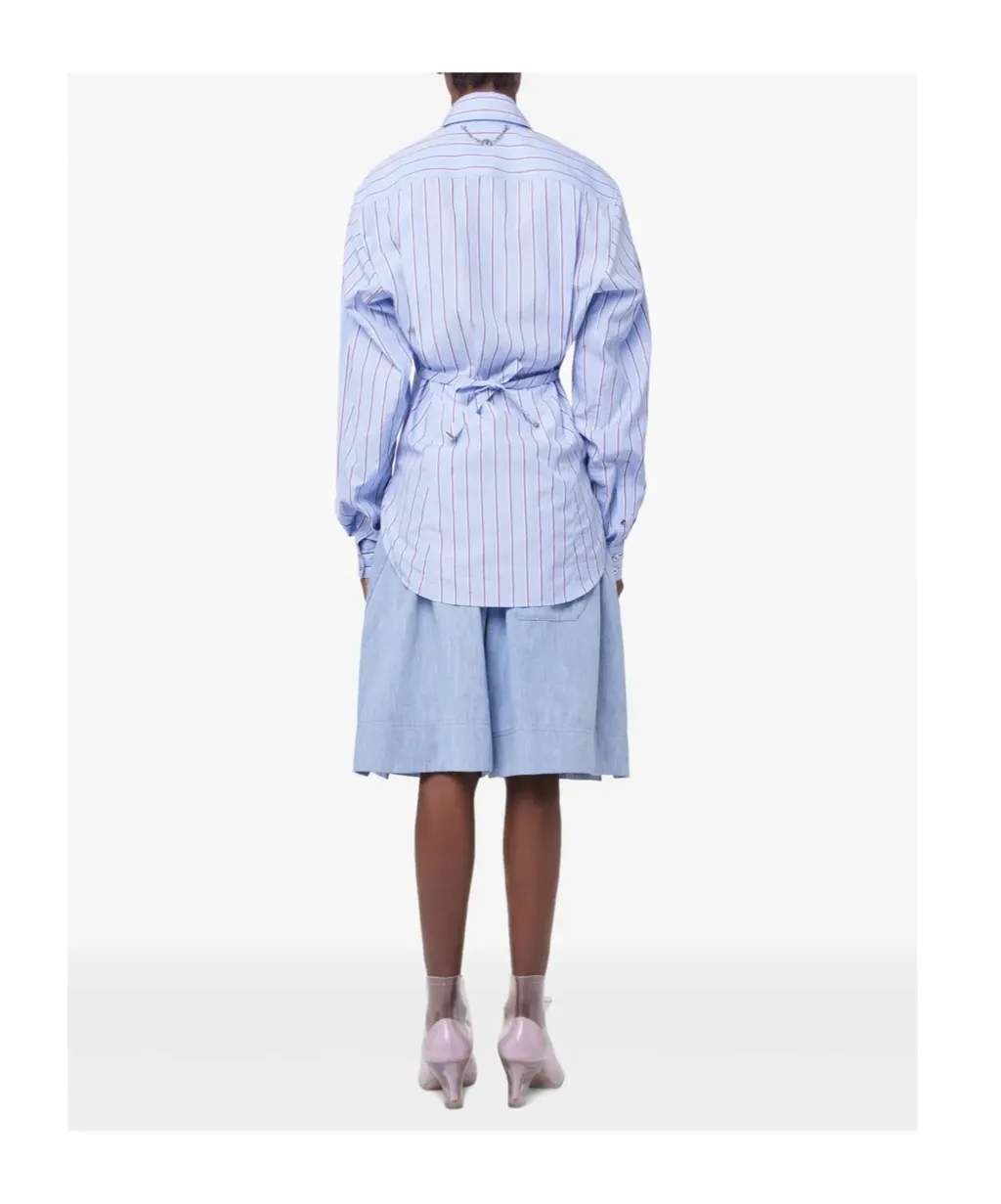 Paco Rabanne Poplin Striped Shirt