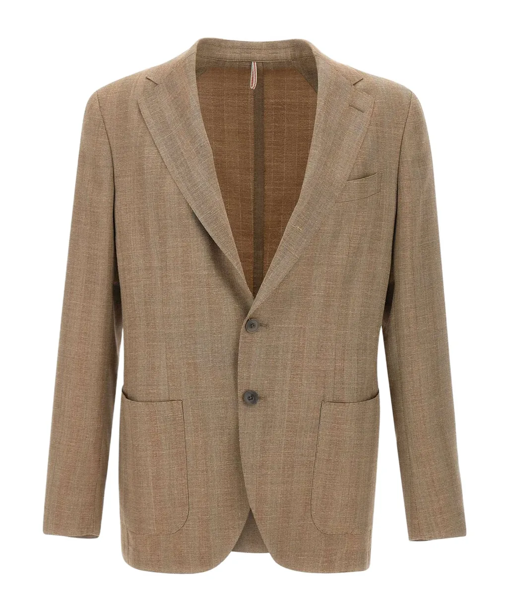 Single-Breasted Suit Jacket