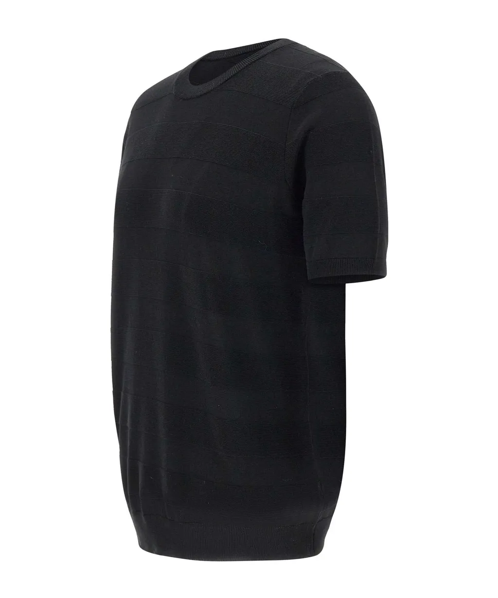Kangra Ribbed Knit T-Shirt