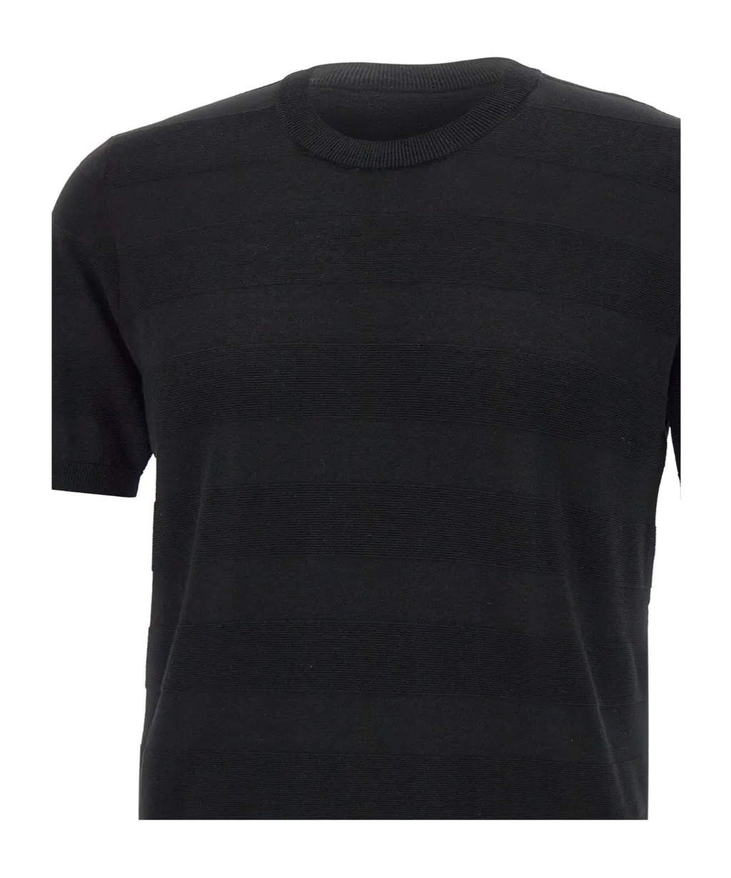 Kangra Ribbed Knit T-Shirt