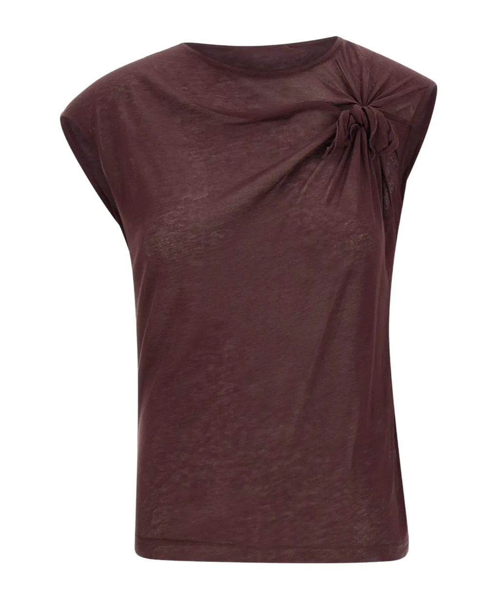 Pleated T-Shirt