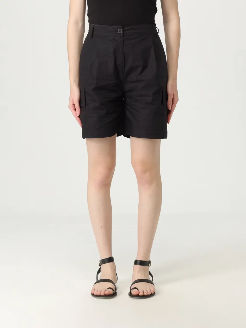 Poplin Cotton Shorts