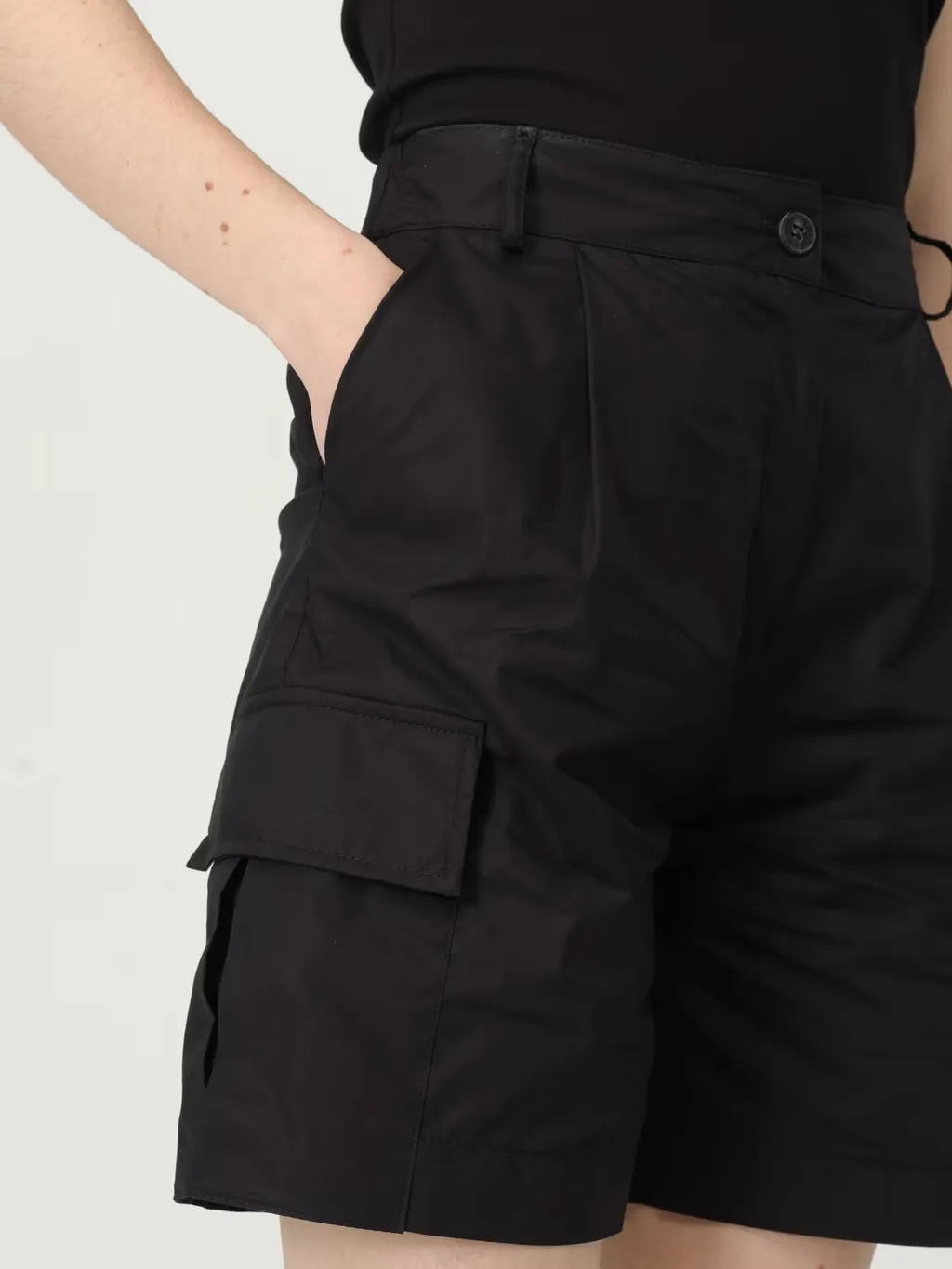 Poplin Cotton Shorts