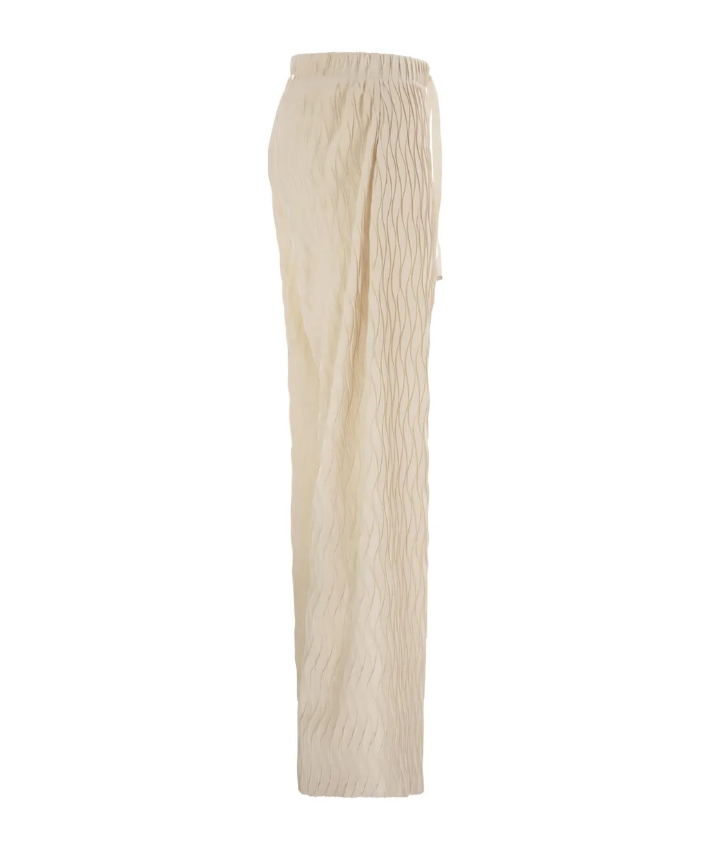 Herno Wrinkled Effect Drawstring Trousers
