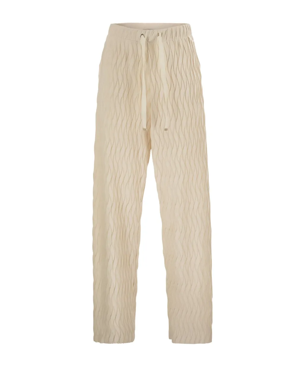 Herno Wrinkled Effect Drawstring Trousers