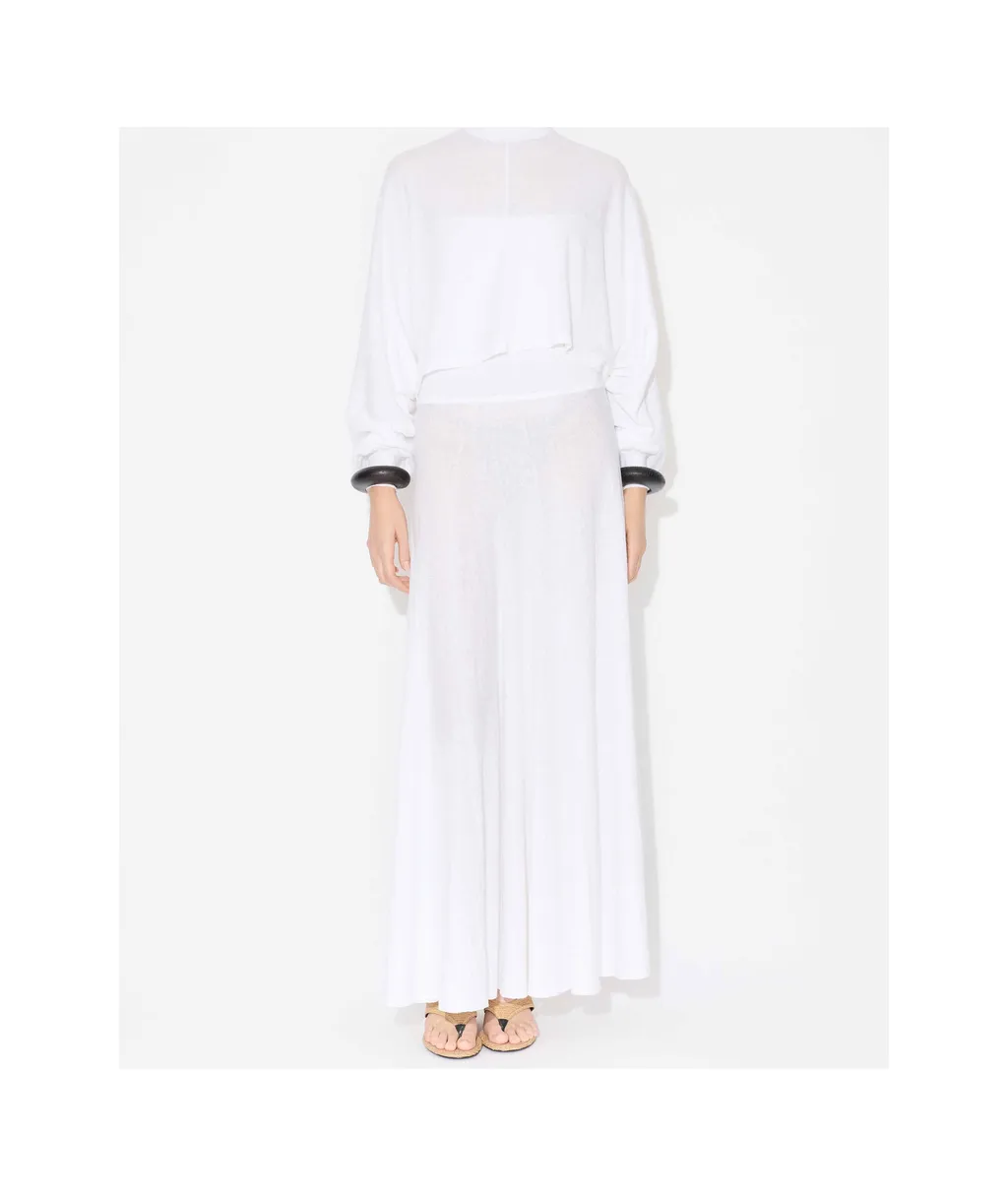 AlaÏA Fluid Bustier Maxi Dress
