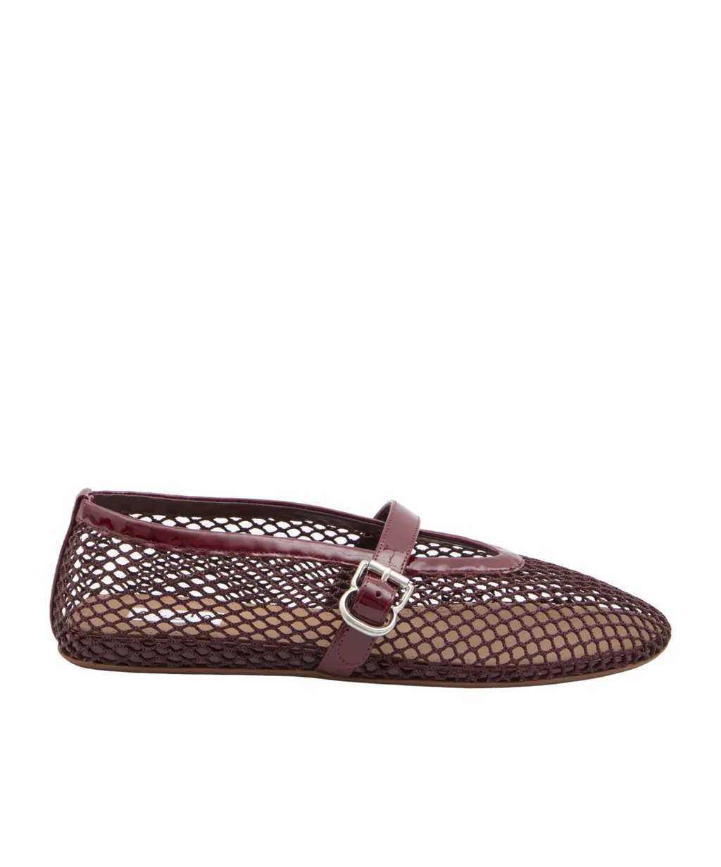 AlaÏA Fishnet Ballet Flats