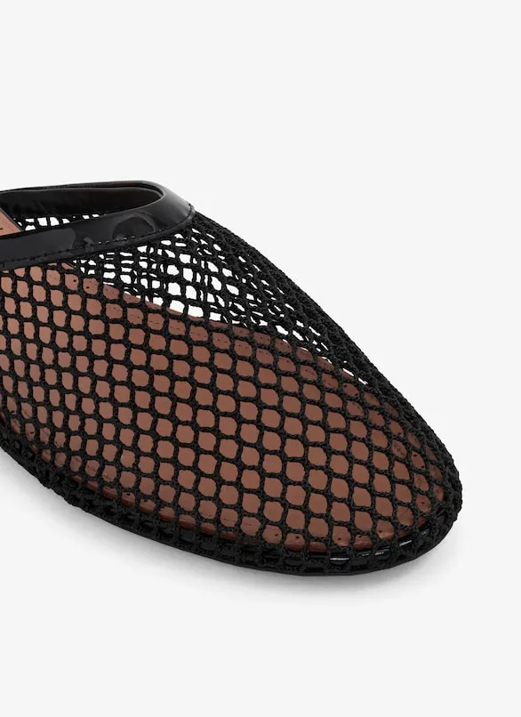 AlaÏA Mesh Flat Mules