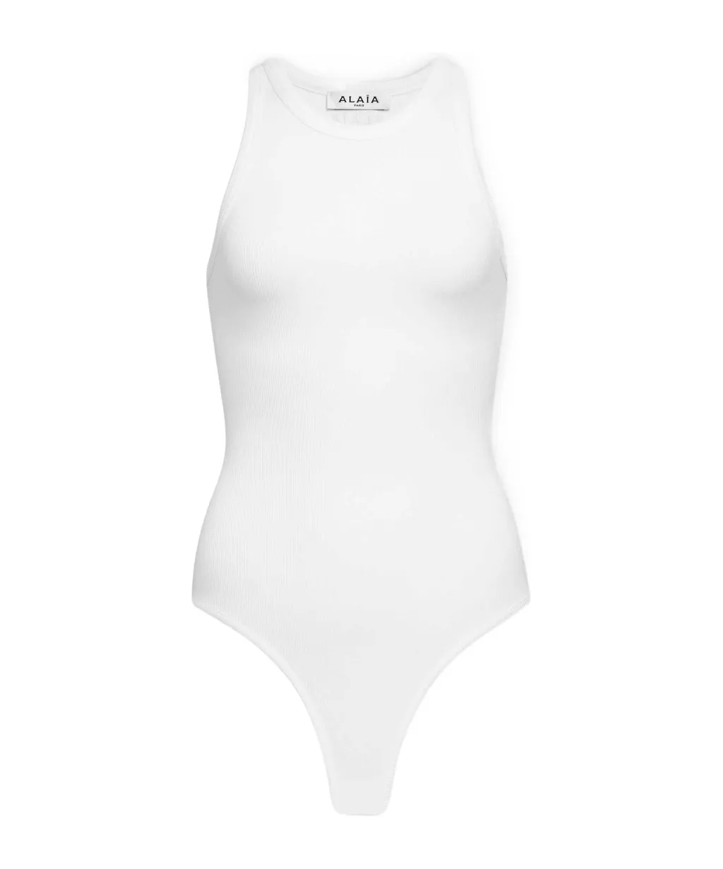 Sculpting Rib Jersey Bodysuit