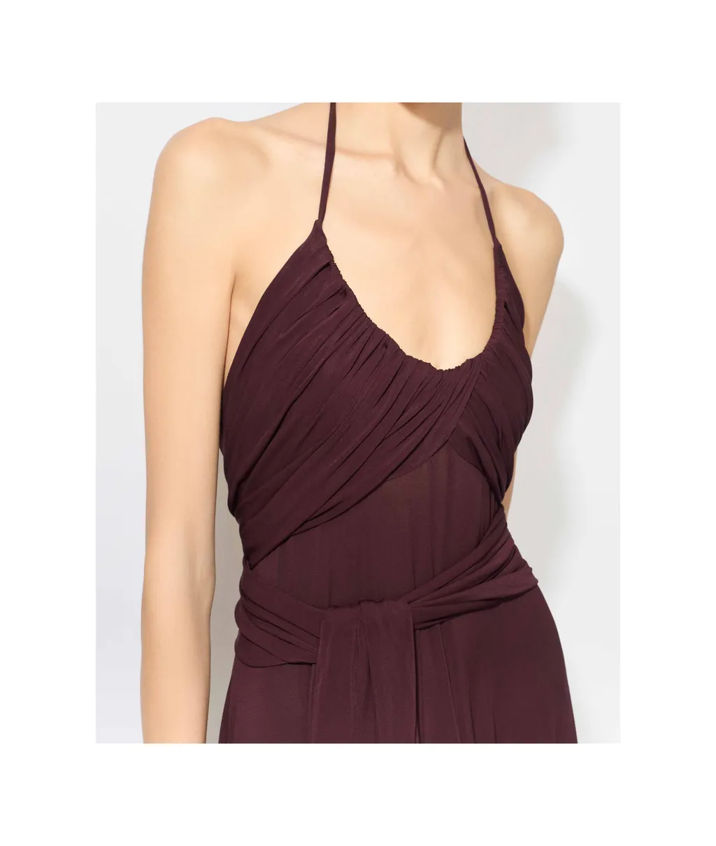 AlaÏA Soft Jersey Cross Dress