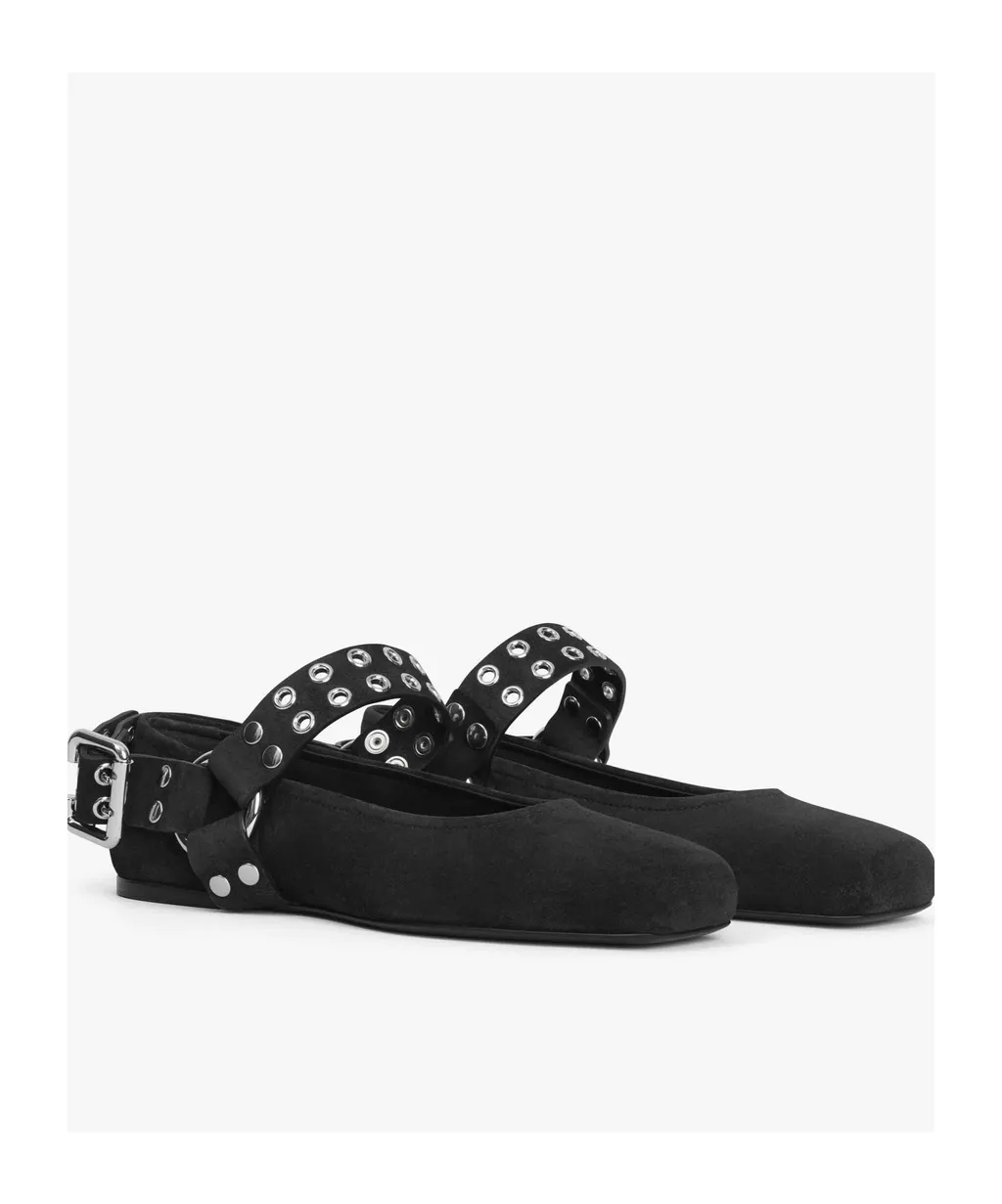 AlaÏA Biker Ballet Flats