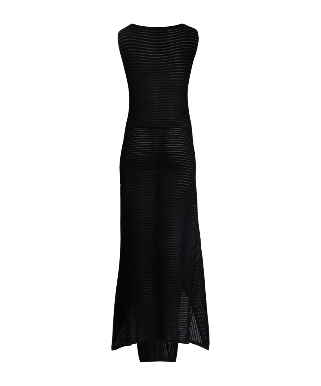 \Alaa Knitted Short Ruffled Dress