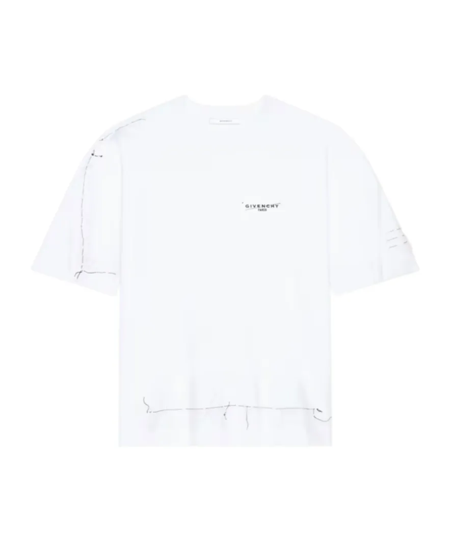 Givenchy Logo Printed Crewneck T-Shirt