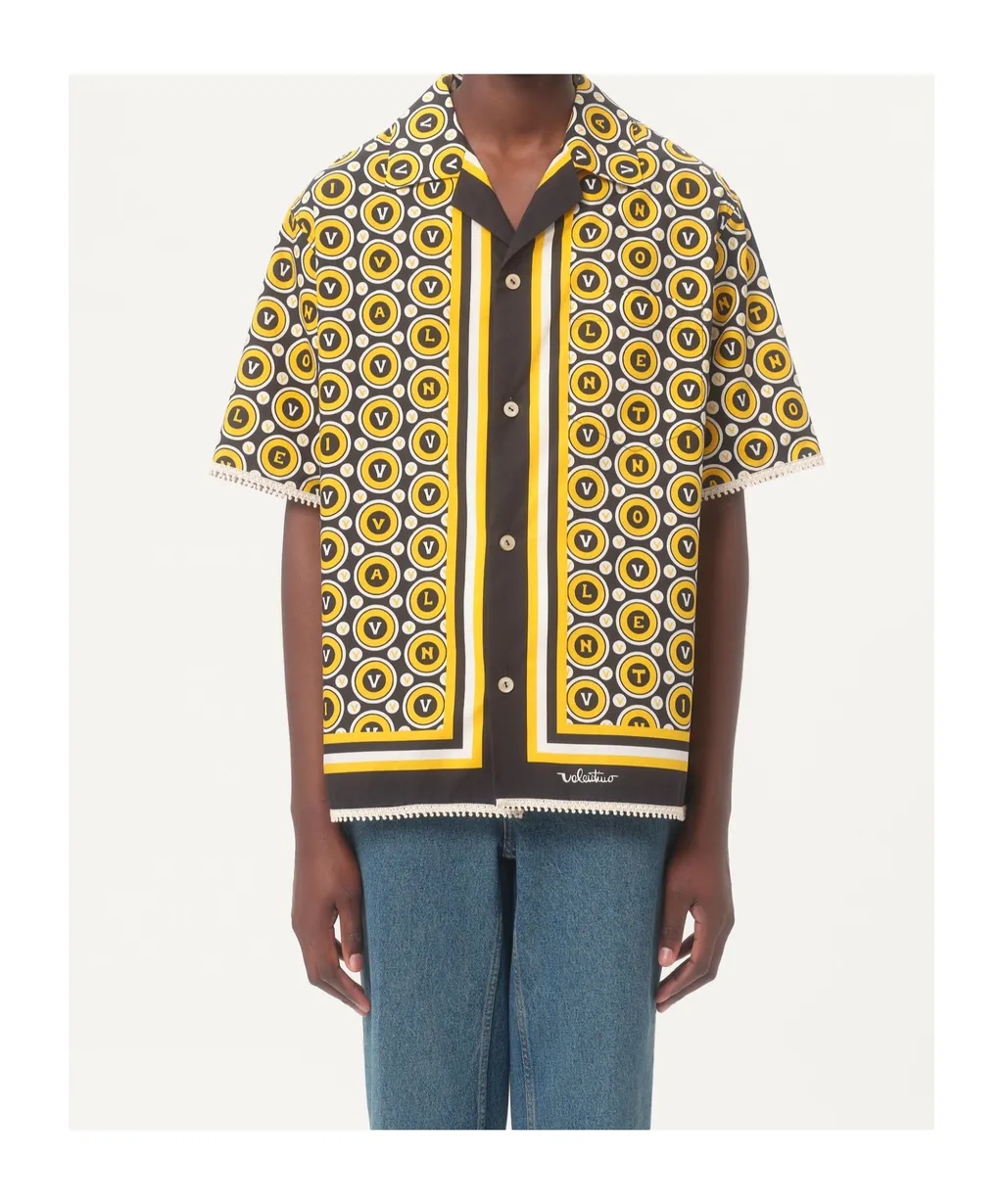 Valentino Garavani Bulles Royales Short-Sleeved Shirt