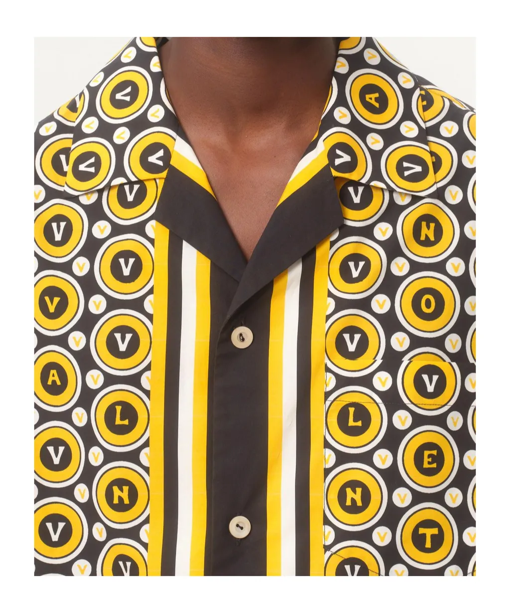 Valentino Garavani Bulles Royales Short-Sleeved Shirt
