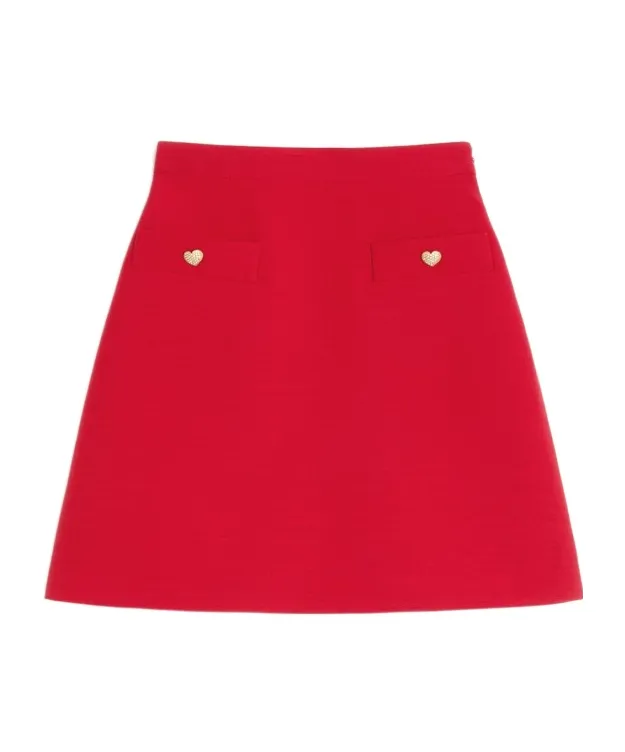 Crepe Couture Skirt