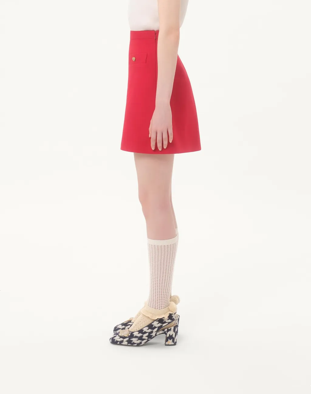 Crepe Couture Skirt