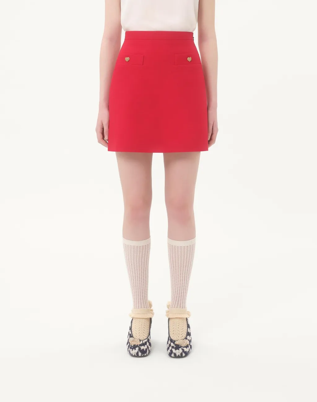 Crepe Couture Skirt
