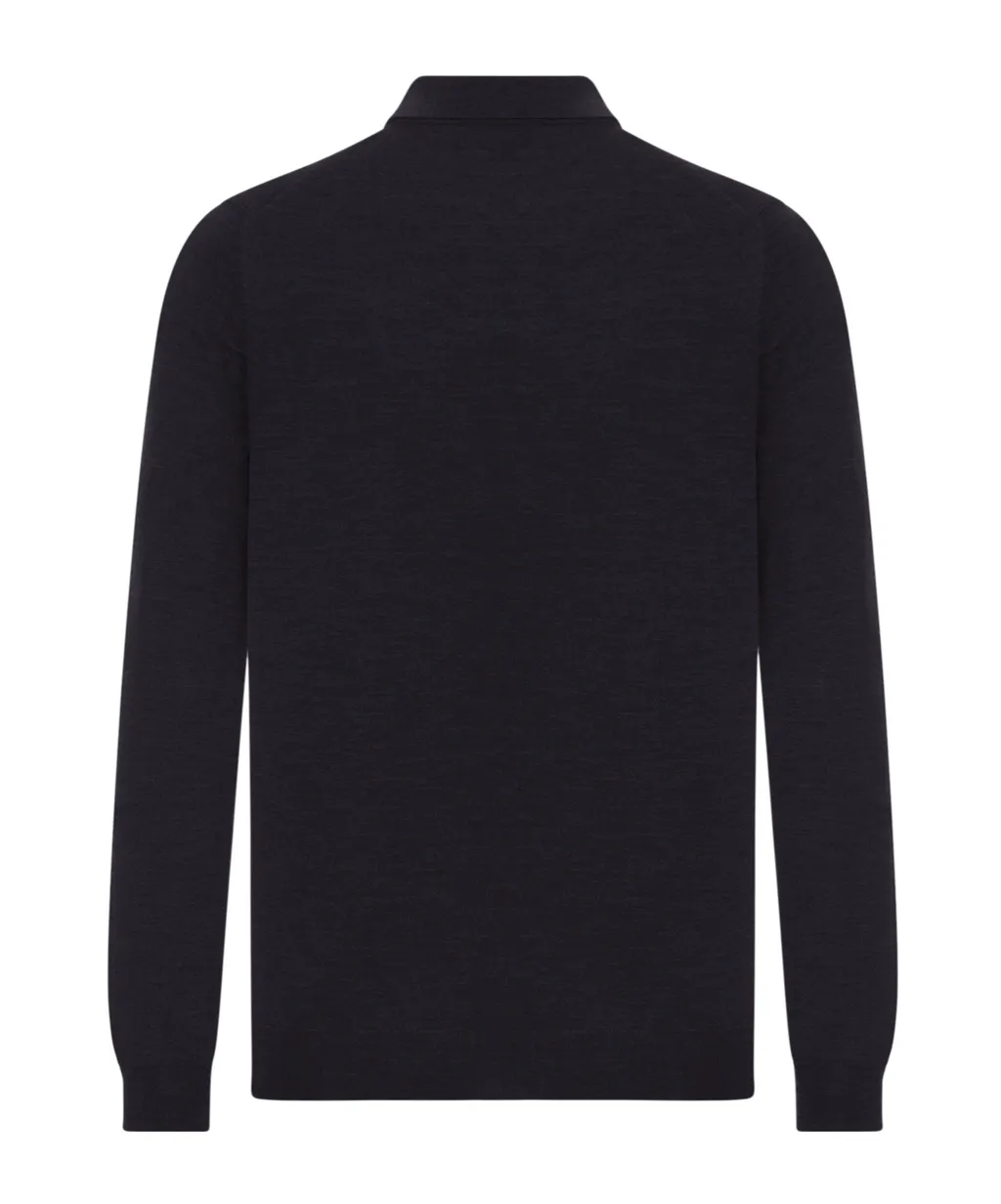 Zanone Long-Sleeve Polo Shirt