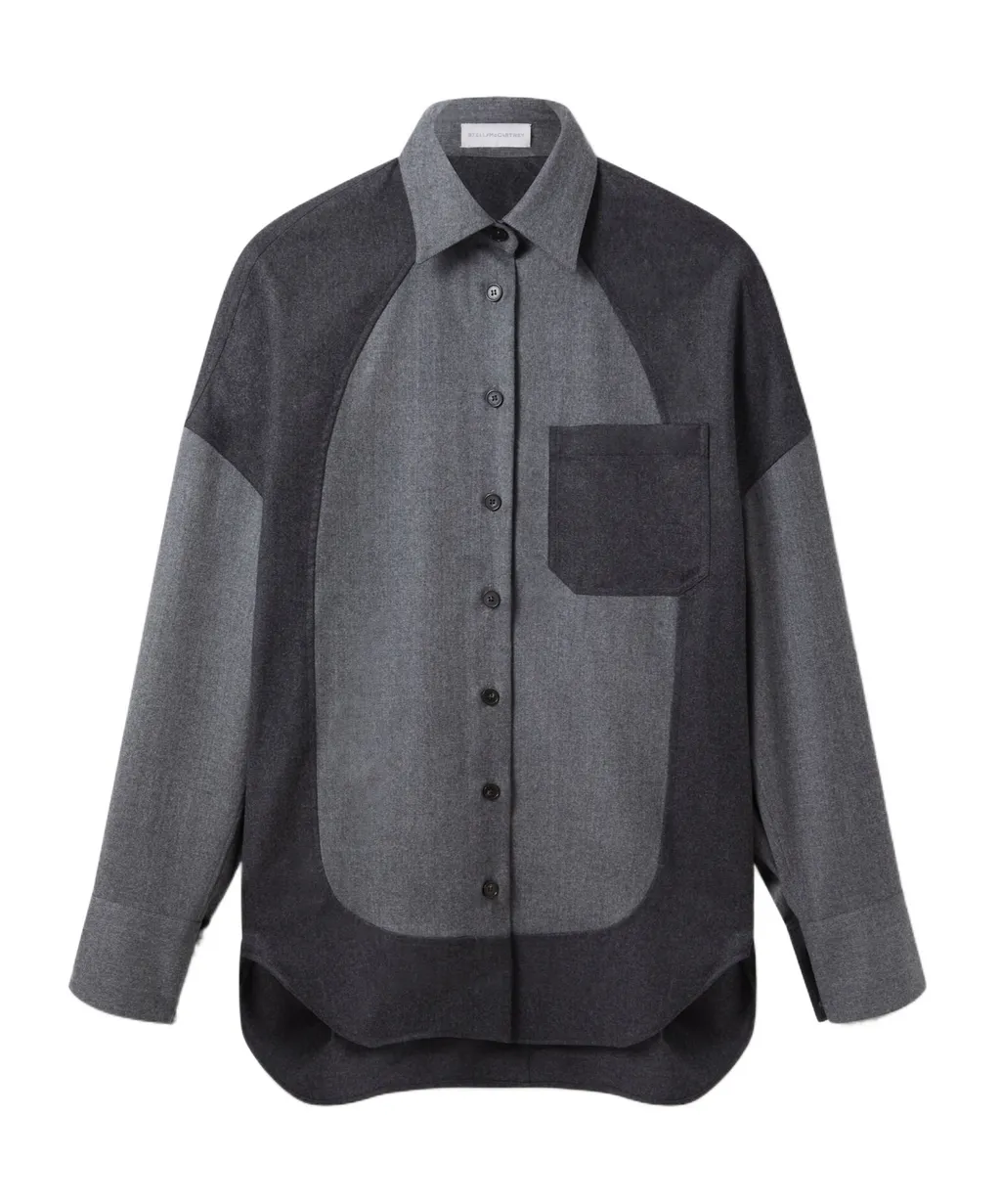 Oversized Shirt With Patches