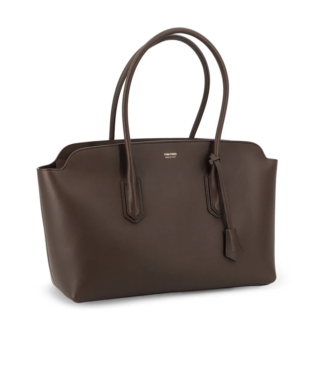Tom Ford Logo Stamp Large Shoulder Bag