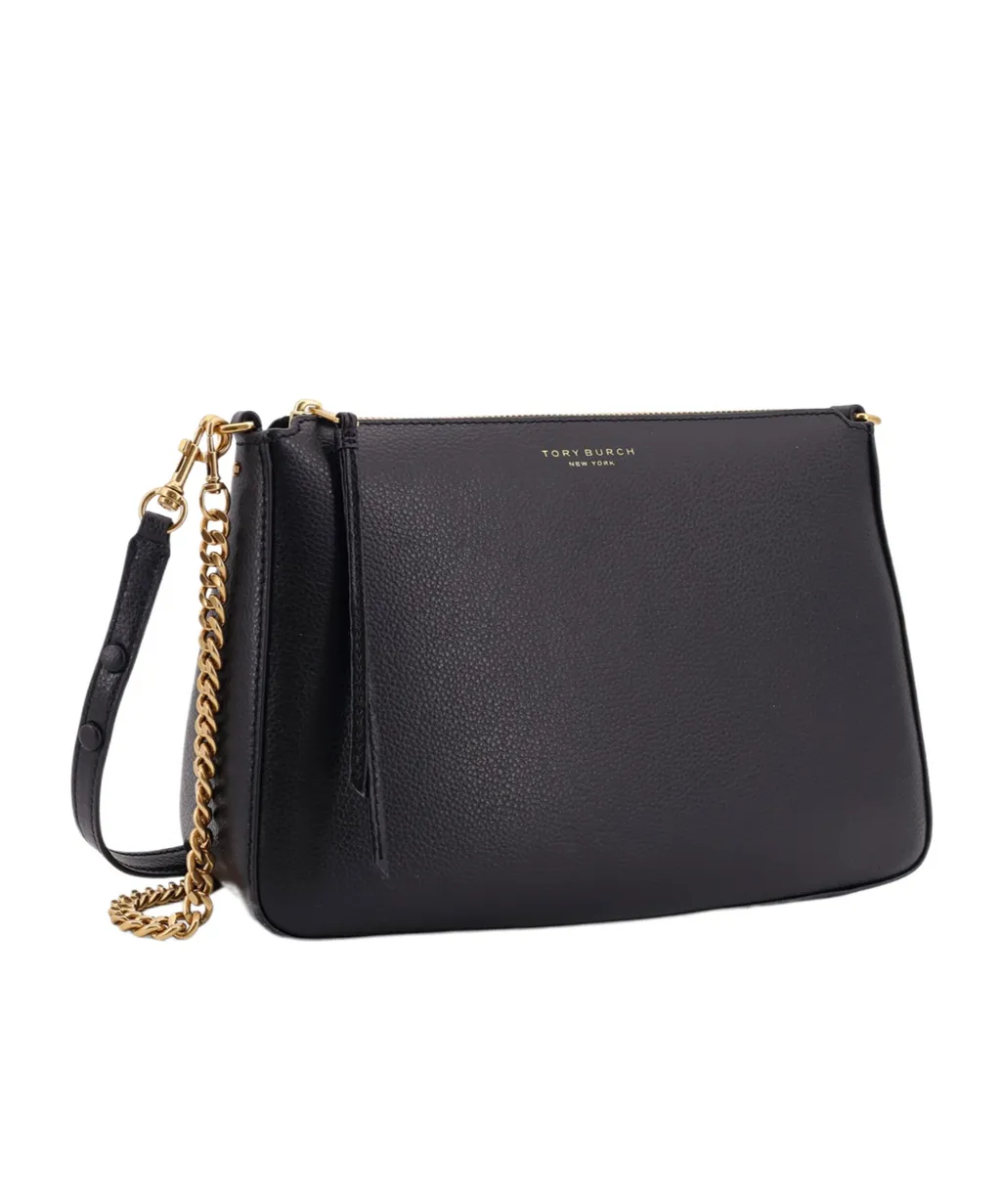 Tory Burch Chain-Linked Zipped Shoulder Bag