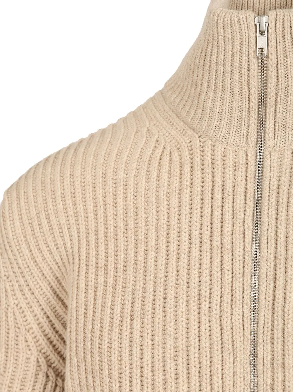 Mm6 Maison Margiela Distressed Knitted Jacket