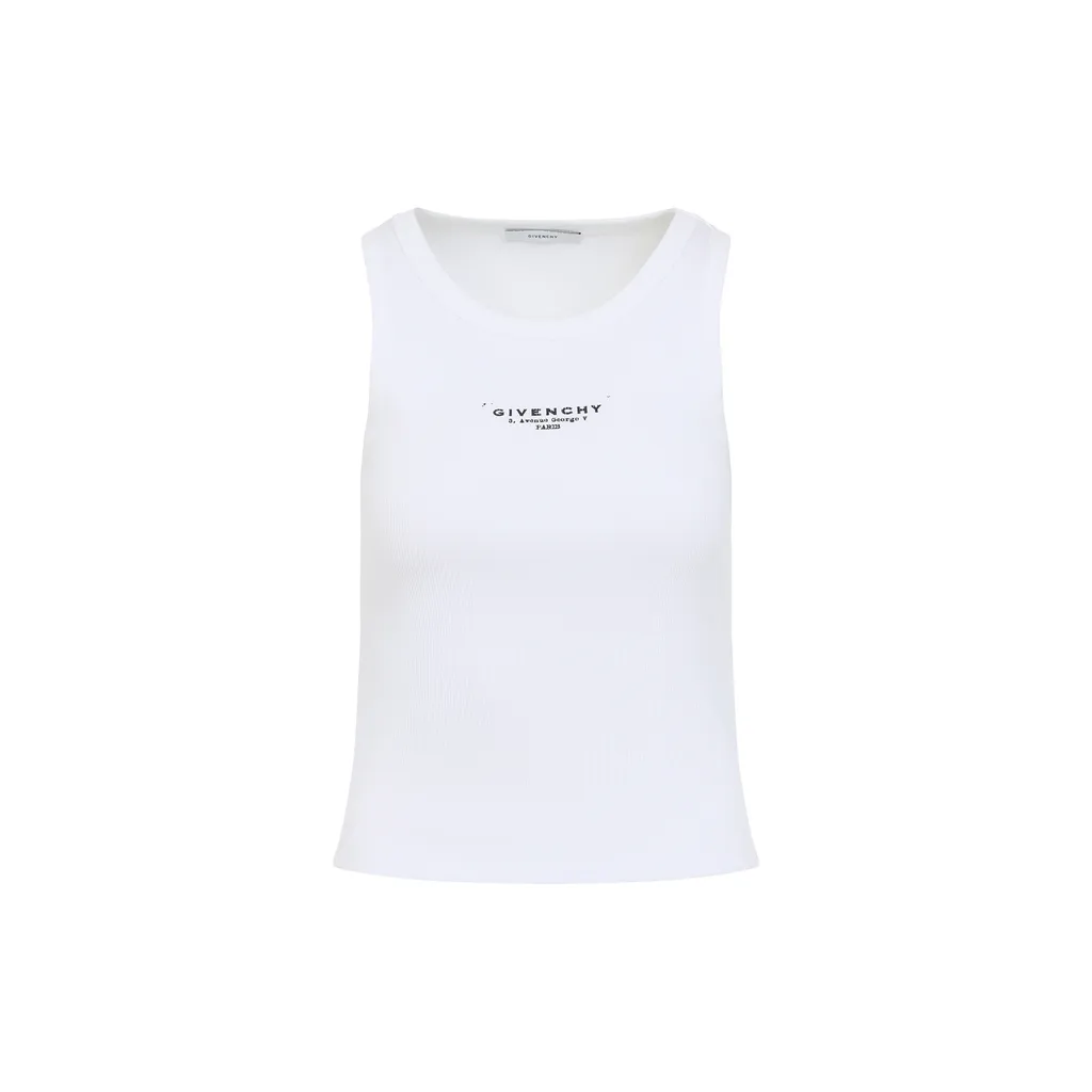Givenchy Logo Printed Tank Top