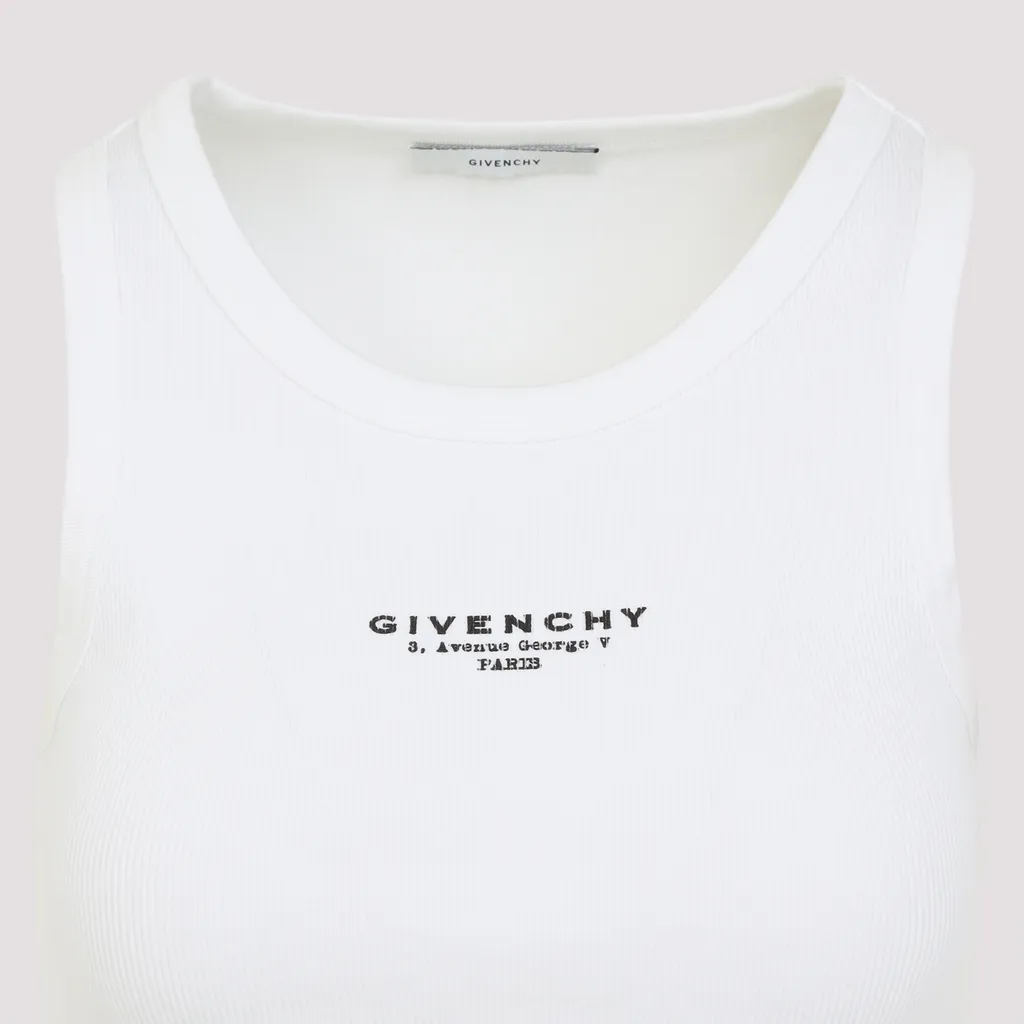 Givenchy Logo Printed Tank Top