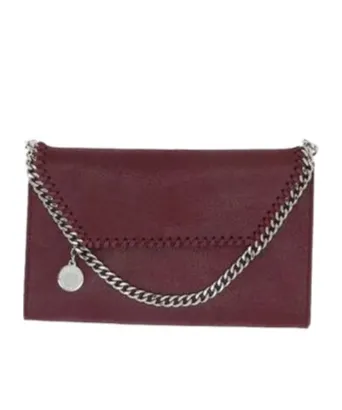 Stella Mccartney Falabella Logo Charm Mini Crossbody Bag