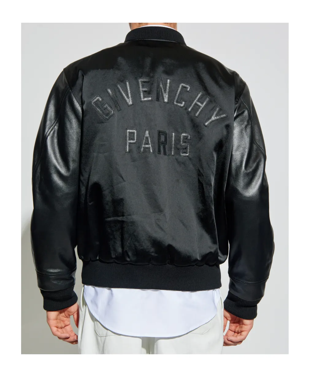 Givenchy Zip-Up Bomber Jacket