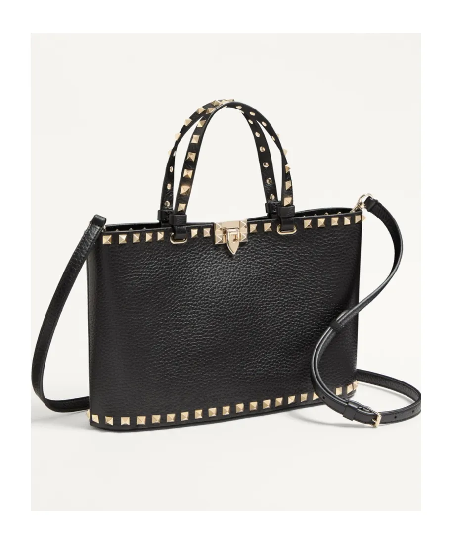 Valentino Garavani Rockstud Small Top Handle Bag