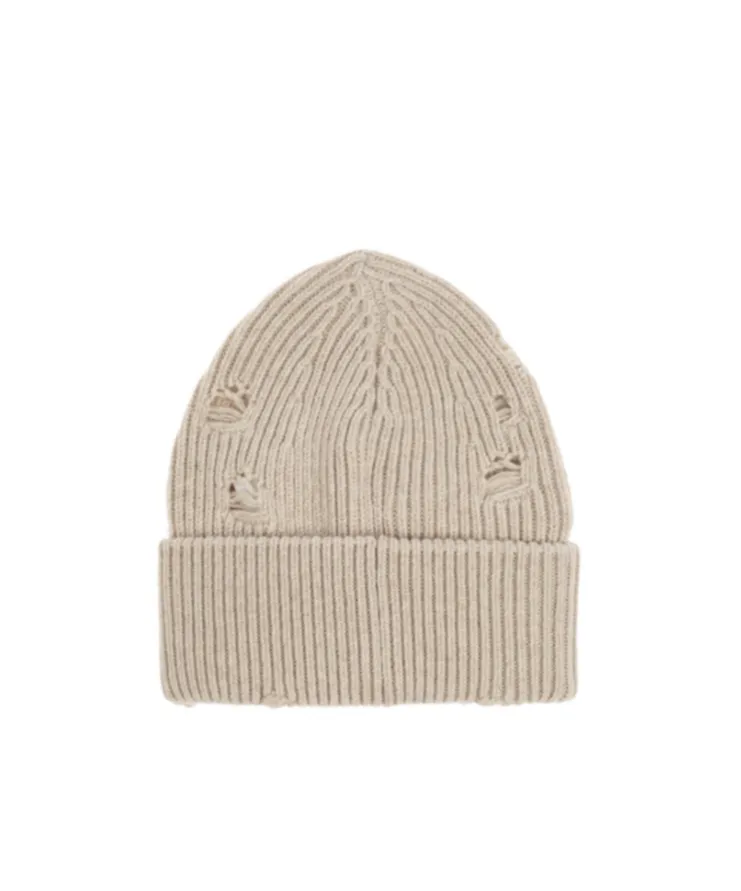 Mm6 Maison Margiela Logo Patch Beanie