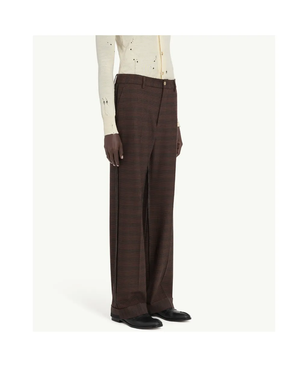 Checked Trousers