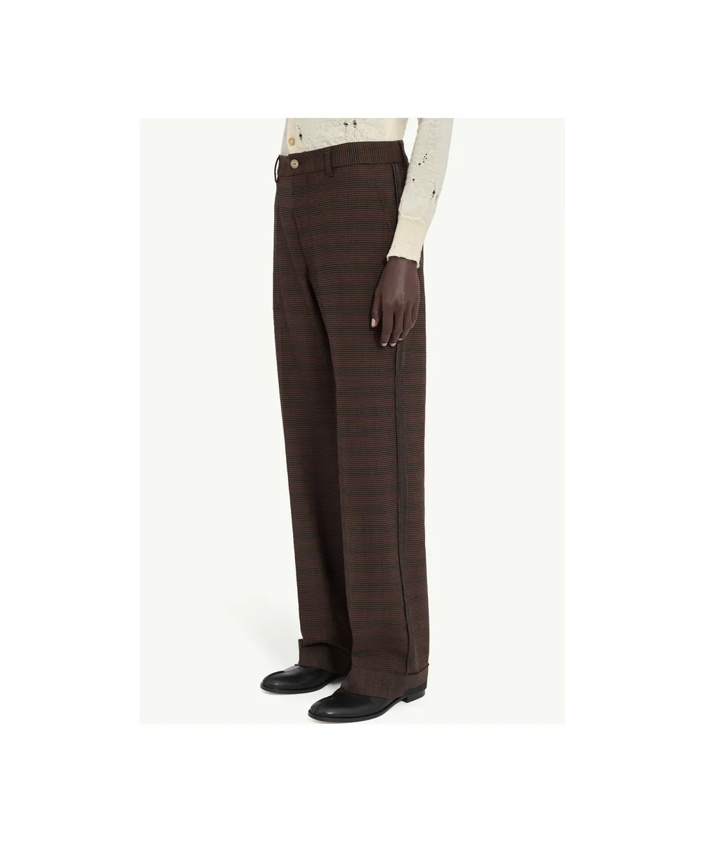 Checked Trousers