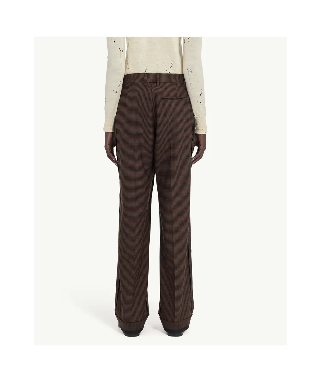 Checked Trousers