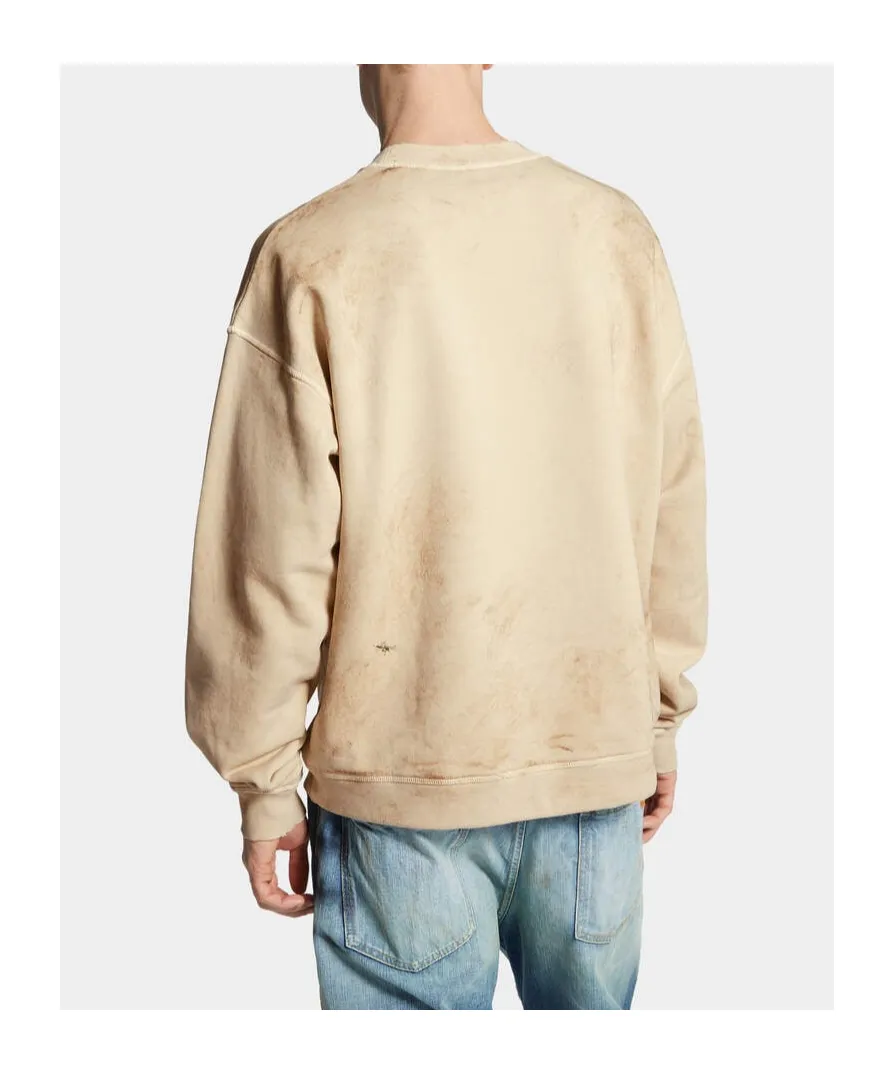 Relax Fit Dirty Crewneck