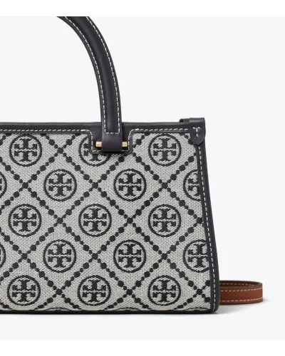 Tory Burch T Monogram Small East-West Tote Bag