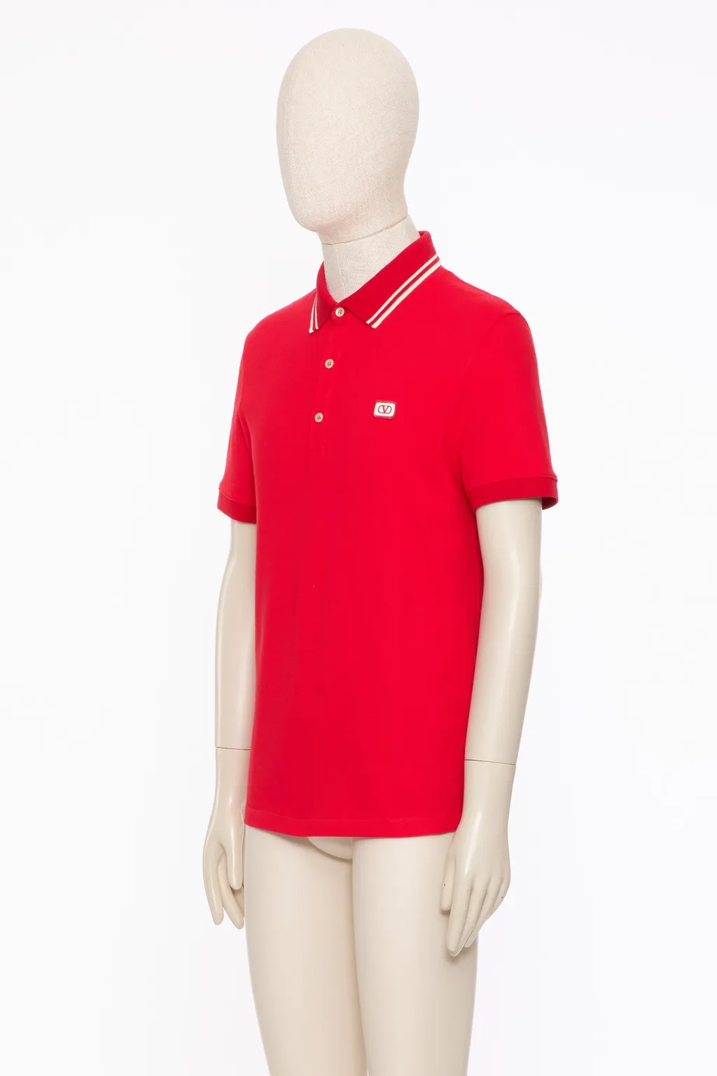 Valentino Garavani Vlogo Patch Short-Sleeved Polo Shirt