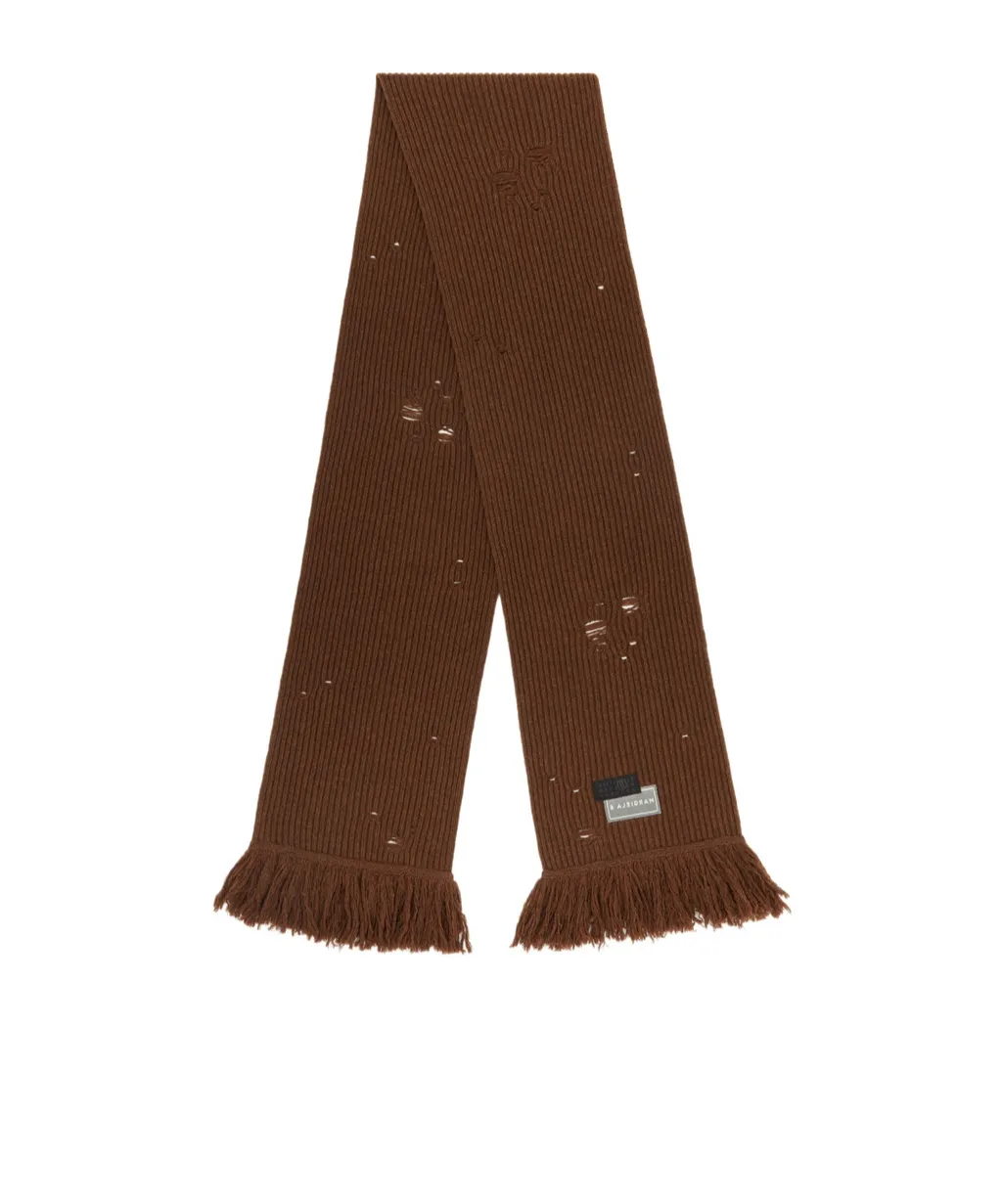 Mm6 Maison Margiela Fringed Scarf