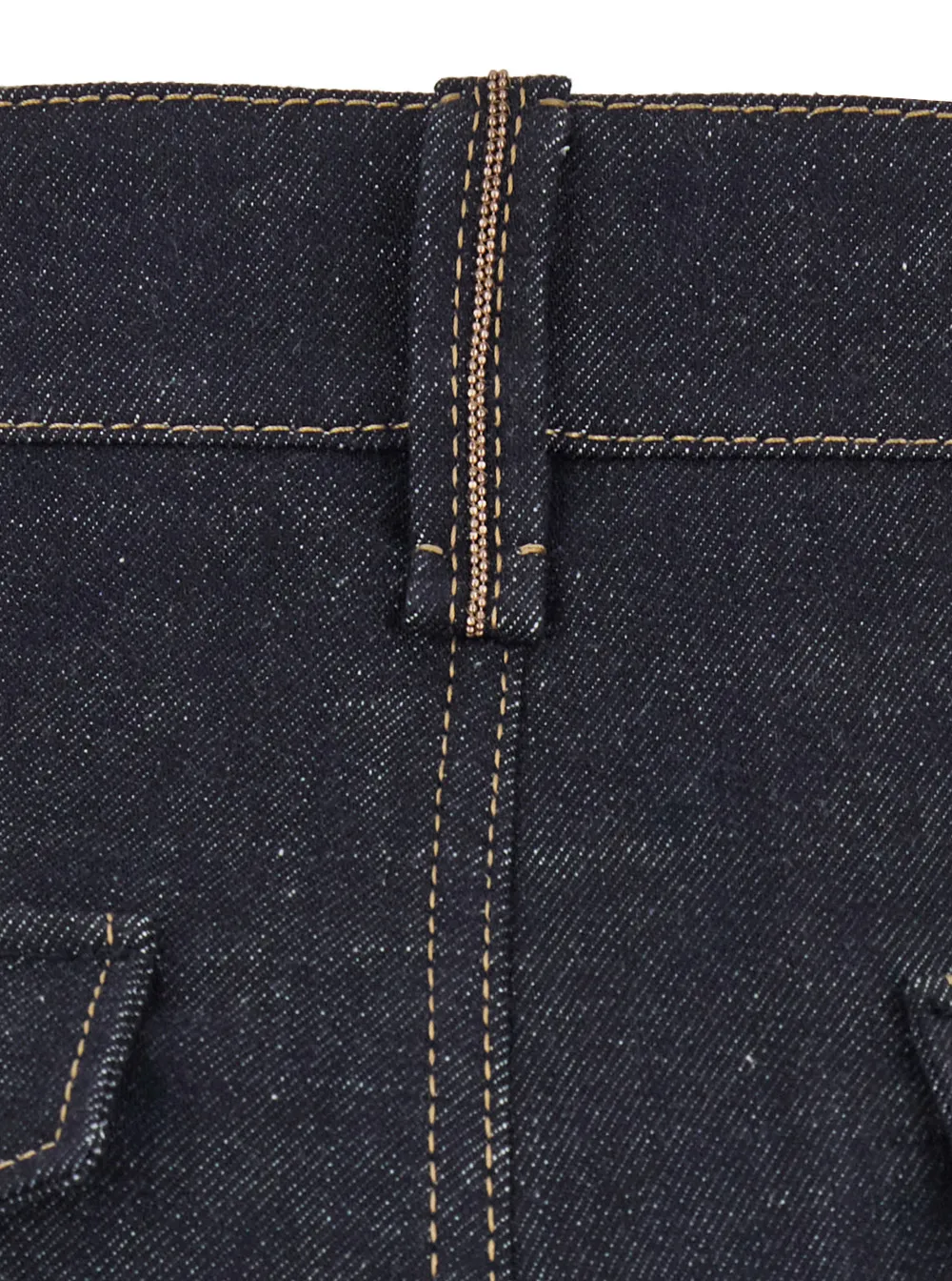 Brunello Cucinelli Zipped Wide-Leg Jeans