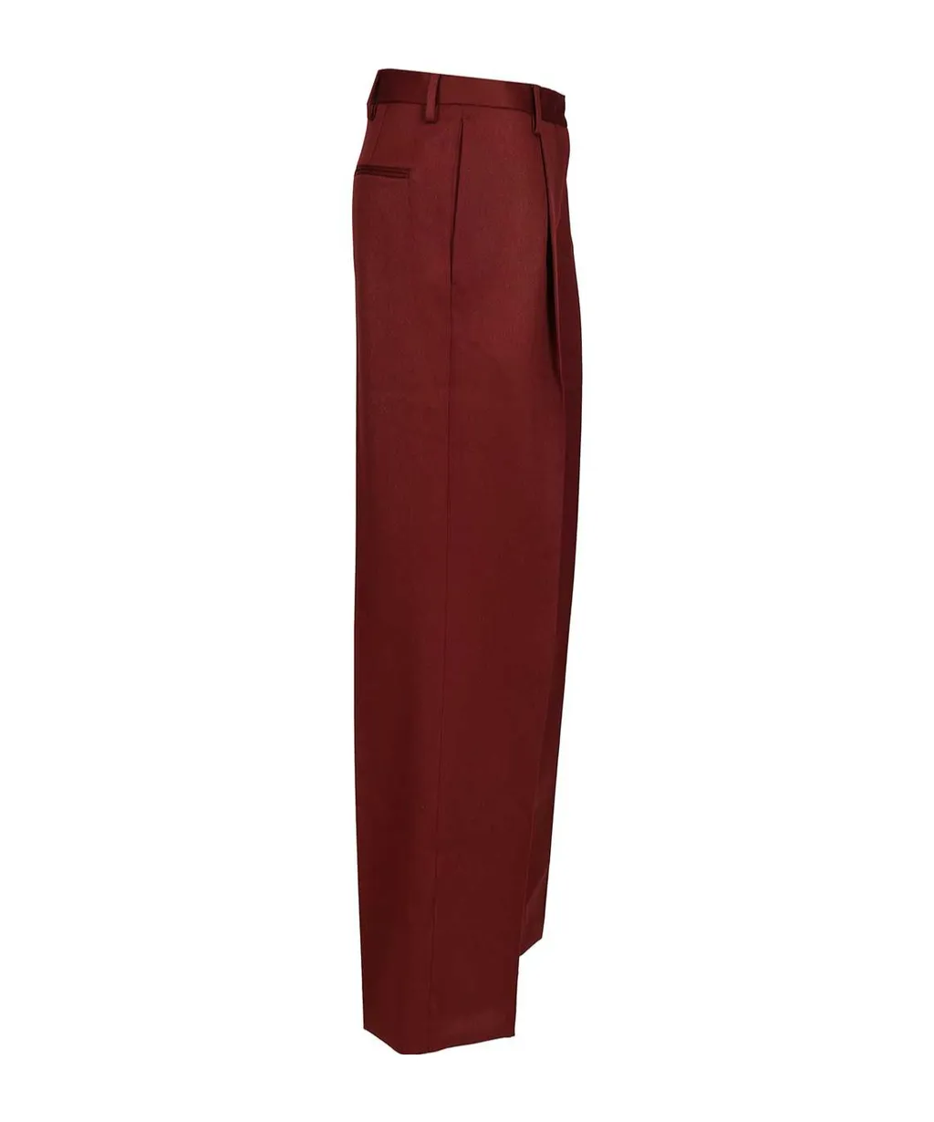 Dries Van Noten Straight-Leg Pleated Trousers