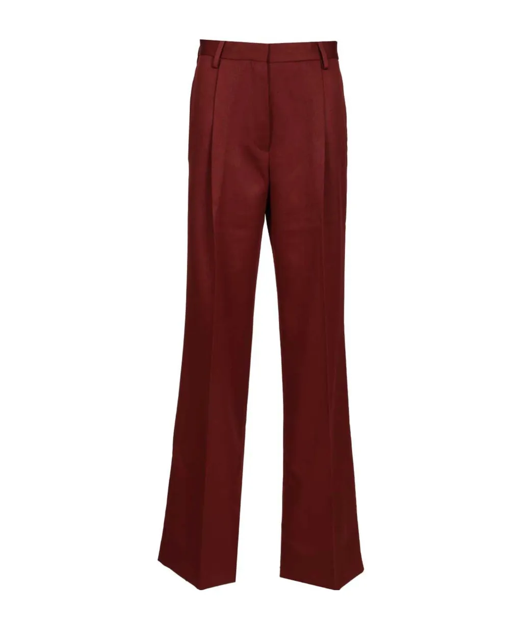 Dries Van Noten Straight-Leg Pleated Trousers