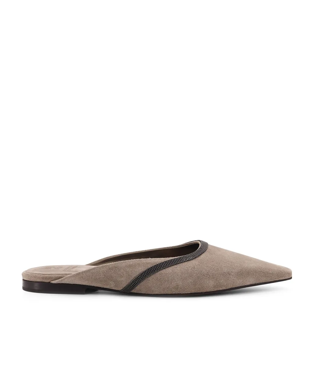 Monili Beaded Mules
