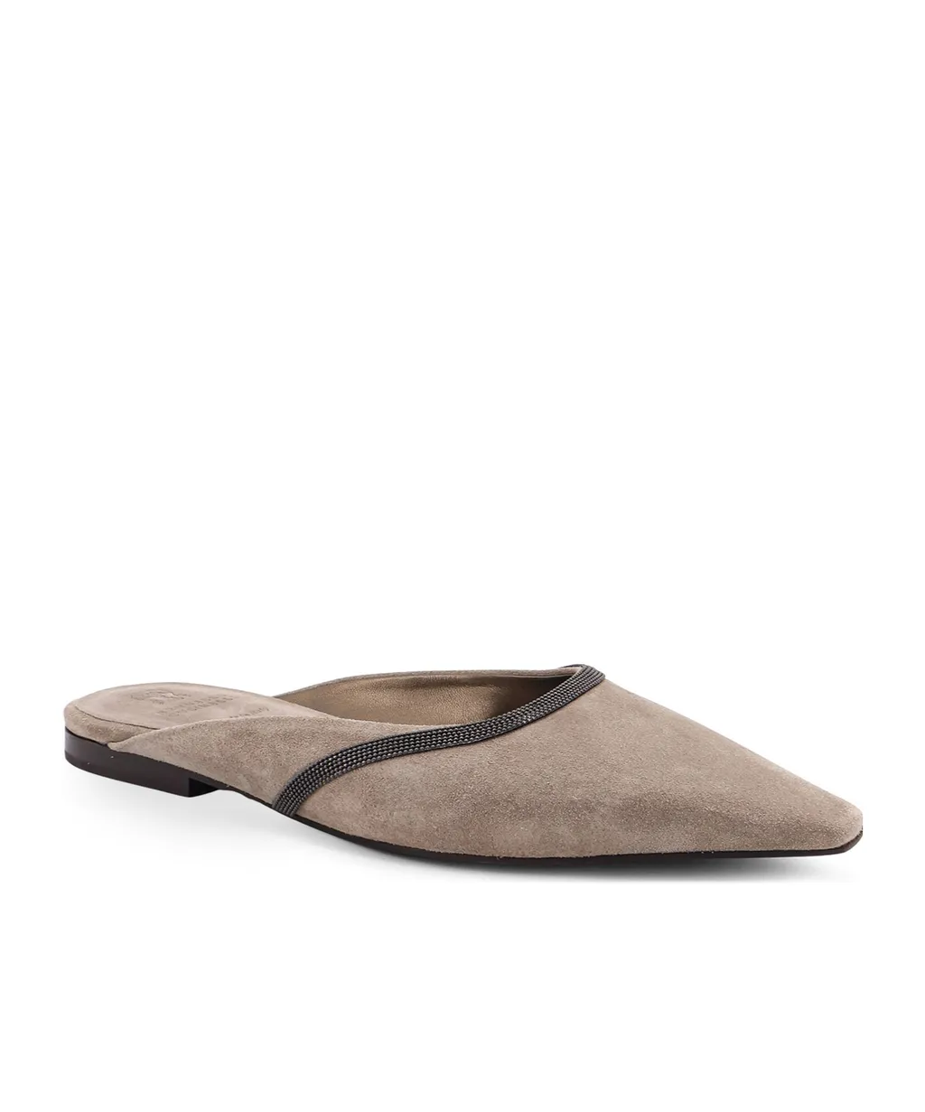 Monili Beaded Mules