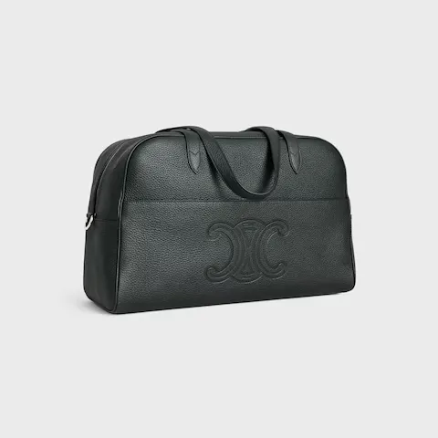 Duffle Bag In Grained Calfskin